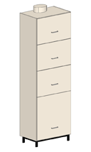 шкаф для хранения ТШ-402В